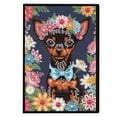 thumbnail image 3 of Lindo Animal 5D Diamante Pintura Cuaderno Arte Lácteos Libro (gallo) Blanco, 3 of 9