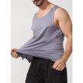 thumbnail image 3 of Men Sports Tank Tops Sleeveless Lightweight Running Vest, 3 of 8