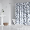 thumbnail image 2 of 72x84in Sailboat and Anchor Design Shower Curtain, Durable Chun Yafang Waterproof Polyester, Machine Washable, Plastic Hooks Included for Coastal Home Bathroom Decor, 2 of 5