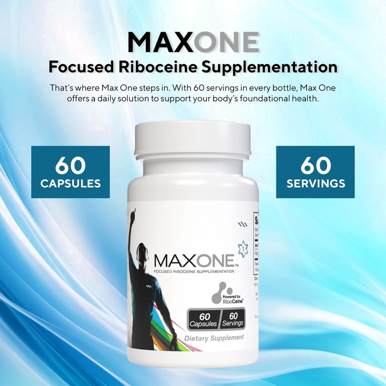 glutathione max Max International MaxOne Glutathione Booster, Antioxidant Detox and Immune  Support, 60ct