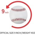 thumbnail image 4 of 9inch Training Baseball Softball Practice Rounder Balls Sport Team Game Practice Training Baseball, 4 of 5