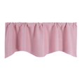 thumbnail image 1 of Sun Shade Short Curtain Kitchen Cafe Window Curtain Panel Valance 132x46cm Pink, 1 of 7