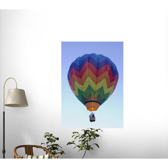 Hot Air Balloon 0720 Wall Decal WM29247 by Wallmonkeys (24 in H x 17 in W)