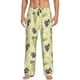 thumbnail image 1 of Balery Green And Purple Grapes Pantalones de pijama para hombre, pijama ultraligero, pantalón de descanso-3X-Large, 1 of 6
