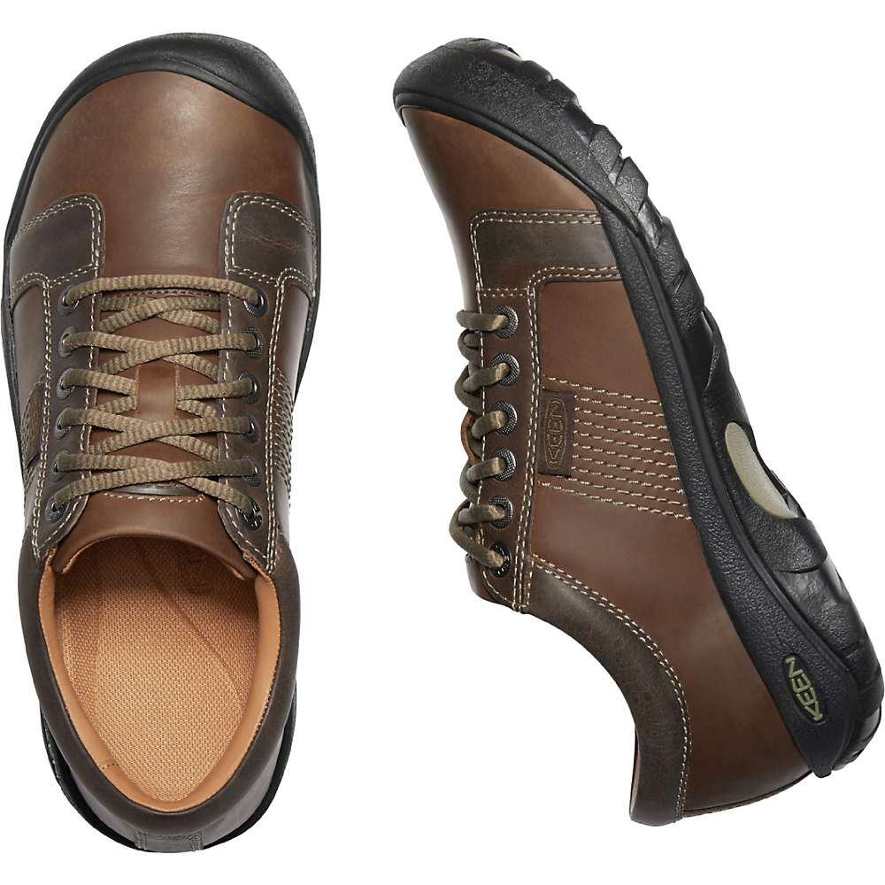 KEEN Men's Austin Leather Casual Walking Shoes - image 4 of 9