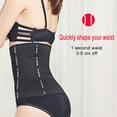 thumbnail image 4 of Wuffmeow Waist Trainer for Women Corset Cincher Body Shaper Girdle Trimmer with Steel Bones Extender S-3XL Black, 4 of 8