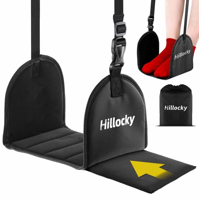 Hamaca para pies Hillocky portátil para avión con espuma viscoelástica 2 unidades