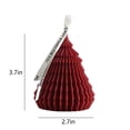 thumbnail image 3 of Xihbxyly Vela de Árbol de Navidad, Aromaterapia, Decoración Navideña, Diseño Festivo En Forma de Árbol, Acogedora Luz para El Hogar, Regalo Perfecto de Navidad, Cera de Soja Ecológica, Tamaño 7 X 9,5, 3 of 5