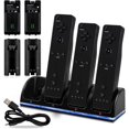thumbnail image 1 of 2025 Newest 4 in 1 Wii & Wii U Remote Control Charging Station with 4, 1 of 5