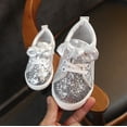 thumbnail image 4 of Toddler Little Kid Girls Running Shoes Sports Sneakers Princess Casual Glitter Shoes, 4 of 5