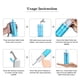 thumbnail image 3 of Rociador de bidé portátil Spptty eléctrico azul 230 ml, 3 of 7