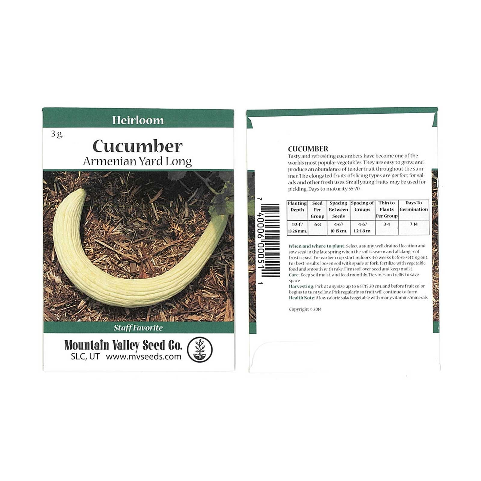 Armenian Yard-Long Cucumber 30-500 Seeds Snake Melon Burpless Heirloom Rare 