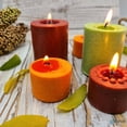 thumbnail image 3 of Elyon Tableware® 36 Coffee Scented Brown Colored Wax Deep Tealight Candles in Plastic Holder, 3 of 5