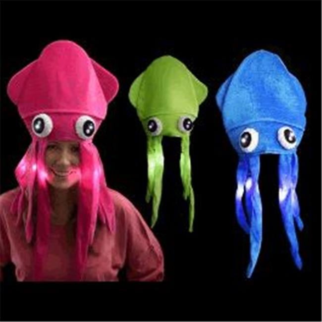light up squid hat
