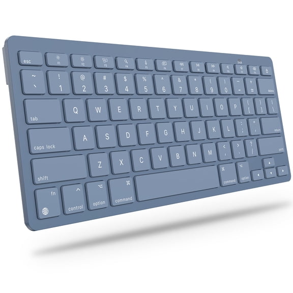 Bluetooth Keyboard for iPad, Compatible with iPad 11th/10th/9th/8th/7th Gen, iPad Pro/Air/Mini, iOS Devices, OMOTON, Blue