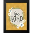 thumbnail image 2 of Larson, Lisa 11x14 Black Modern Framed Museum Art Print Titled - Be Kind, 2 of 5