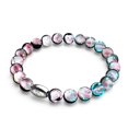 thumbnail image 1 of Pink Moon | .925 Sterling Silver | Lunar Glass Bracelet, 1 of 8
