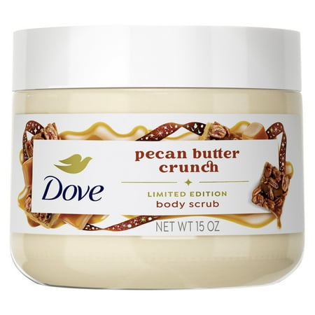 Dove Limited Edition Holiday Treats Body Scrub Pecan Buttercrunch, 15 oz