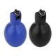 thumbnail image 2 of 2 Piezas Silbatos para Apretar a Mano Silbato para Entrenadores Silbato Deportivo de PVC Suave y Fuerte Silbato de Entrenador para Árbitros Escolares Negro y azul, 2 of 8
