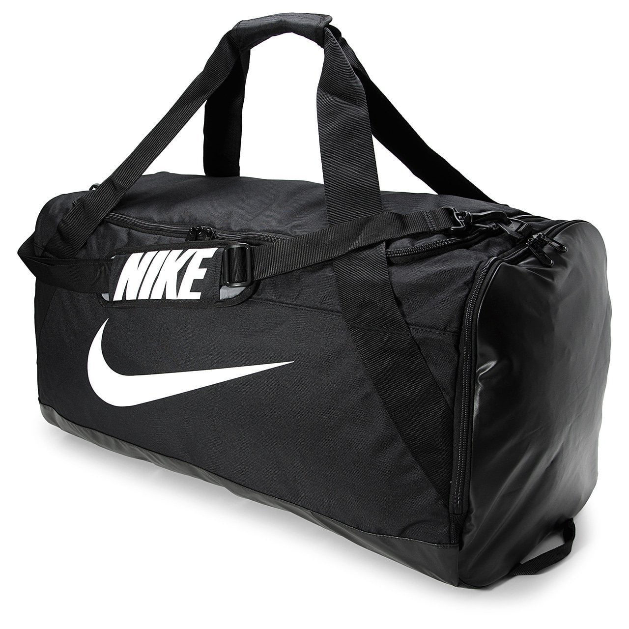 Begrafenis nerveus worden Laan Nike Brasilia Extra Large Duffel Bag Black/Black/White Duffel Bags -  Walmart.com