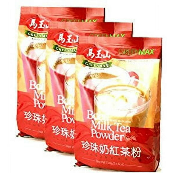 NineChef Bundle - Greenmax Boba Milk Tea Powder 3 Pak - 3 X 24.5 Oz   1 NineChef ChopStick