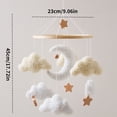 thumbnail image 2 of Nursery Mobile | Educational Rotating with Wooden Stars | Nursery Mobile Boho Decor | for Bedroom Li, 2 of 4