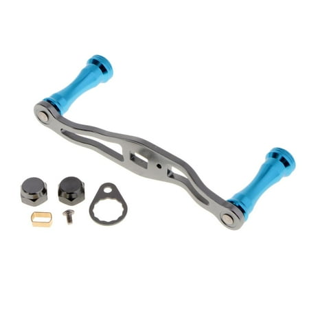 Aluminum Alloy Fishing Reel Handle Grip Fishing Tool / casting Blue