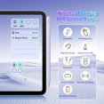 thumbnail image 1 of Pour Apple Pencil 2 1 pour iPad Air 4 5 Pro 11 12.9 Mini 6 Palm Rejection Stylet Tablette Stylet Tactile Application Charge Sans Fil Application Sans Fil Violet, 1 of 6