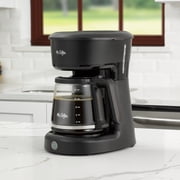 Mr. Coffee 12-Cup Switch Coffee Maker, Black