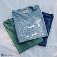 thumbnail image 5 of Sea Turtle Wave Pattern Graphic Print T-Shirt | Vintage Ocean Wildlife Tee | Retro Marine Nature Unisex Top, 5 of 7