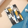 thumbnail image 5 of Spiral Notebook,Double-Wire Spiral College Lined Journal Notebook for Study and Notes,100 Pages,5.71x 8.26 in - Cat Head Pattern with Diverse Expressions, 5 of 7