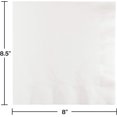 thumbnail image 2 of Serviettes de Table en Papier Blanches 3 Épaisseurs, 75 Unités, 2 of 2