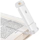 thumbnail image 5 of Luz de lectura, ámbar y blanco cálido, luz de lectura con clip, luz de lectura LED recargable por USB, 3 niveles de brillo ajustables, 1 unidad, 5 of 5