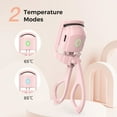 thumbnail image 3 of Powodzenia Electric Eyelash Curler with 2 heating mode rechargeable eyelash curlers, 3 of 6