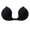 Black B, variant on HAJGJP Women's Lift Sticky Bra Strapless Push-Up Silicone Bra for Event Backless Dress Breathable Front Button Design