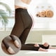 thumbnail image 1 of Mallas térmicas de forro polar para mujer, pantimedias translúcidas falsas, medias cálidas para mujer, medias gruesas de invierno, 1 of 4