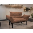 thumbnail image 3 of Newboti Furniture Ada Love seat, Brown 12508, 3 of 5