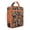 Orange-36, variant on Boho Paisley Floral Vintage Ethnic Pattern Insulated Lunch Bag – Colorful Retro Abstract Decorative Mandala Chic Artistic Elegant Classic Lunch Box Tote