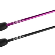 Zebco 33 Spincast Reel and Fishing Rod Combos (2-Pack), 5-Foot 6-Inch Rods, Size 30 Reels, 1-Pink, 1-Black