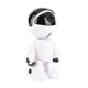 thumbnail image 2 of Cámara WiFi inalámbrica con forma de robot, vídeo HD 1080P, audio bidireccional, teléfono remoto, 355 grados, horizontal, para seguridad del hogar, sin tarjeta de almacenamiento, 2 of 5
