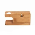 thumbnail image 1 of Soporte De Carga De Madera Base De Carga De Acero Inoxidable Soporte De Carga De Madera Portátil Conveniente Estante De Carga De Madera Soporte De Carga Simple Para Iphone Yuarrent EL009766-00, 1 of 4