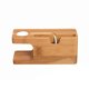 thumbnail image 1 of Soporte De Carga De Madera Base De Carga De Acero Inoxidable Soporte De Carga De Madera Portátil Conveniente Estante De Carga De Madera Soporte De Carga Simple Para Iphone Serendint EL009766-00, 1 of 4