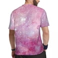 thumbnail image 3 of T Shirt For Men Starry Space Gym T-Shirt Summer Watercolor Stars Galaxy Vintage Popular Tee Shirt Fo, 3 of 7