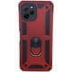 thumbnail image 1 of Funda Uso Rudo Con Anillo Magnético Para Huawei Nova Y61 Rojo Más 2 Micas De Cristal, 1 of 5