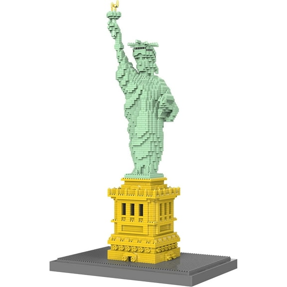 CUTEHELPER Statue of Liberty Micro Mini Blocks Building Set (2510PCS) Brick Building Kit- Architectural Model Toys