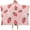Pink Strawberry 2, variant on Strawberry Print Blanket Wearable Blanket Fleece Hooded Robe Cloak Throw Quilt Poncho All Season