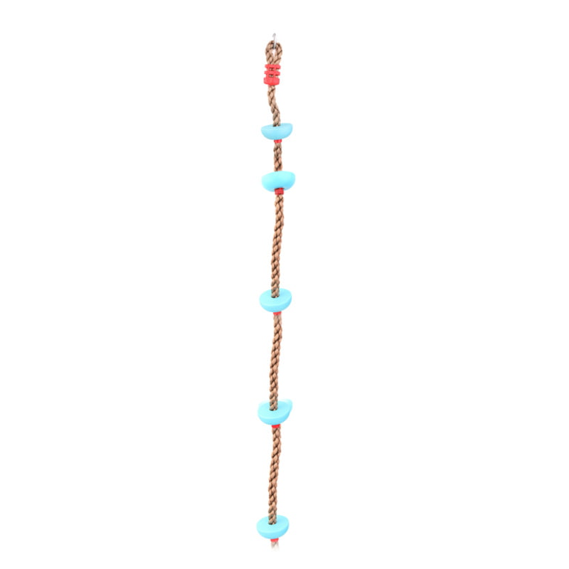 Kids Climbing Rope With 5 Plastic Knots ideal for tree houses and climbingframes 