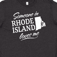 thumbnail image 4 of Inktastic Someone in Rhode Island Loves Me Youth T-Shirt, 4 of 5
