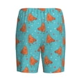 thumbnail image 2 of Lsque Funny Chicken Mens Sleep Pajama Shorts,Short Pajama Pants, Cotton Ultra-Soft Knit-Large, 2 of 9