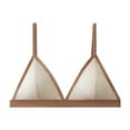thumbnail image 2 of Roncen Women's French Balconette Bra - Light Lift Wireless Lace Bralette, Breathable Triangle Cup Underwire-Free Bra for Slimming Look, 2 of 9